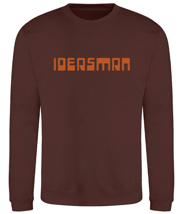 Mike Bubbins "ideasman" Embroidered Sweatshirt