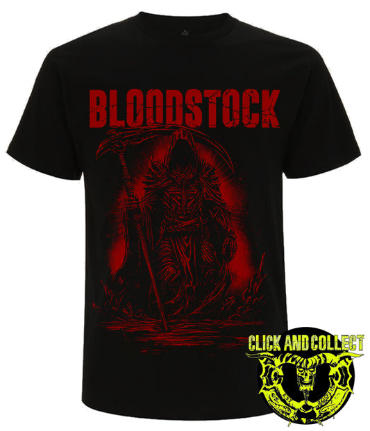 BOA 2024 (Red) Death Angel Blk Tee - CLICK AND COLLECT ONLY