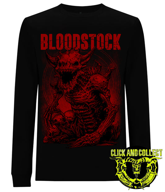 BOA 2024 (Red) Hell Creature Blk Longsleeve - CLICK AND COLLECT ONLY