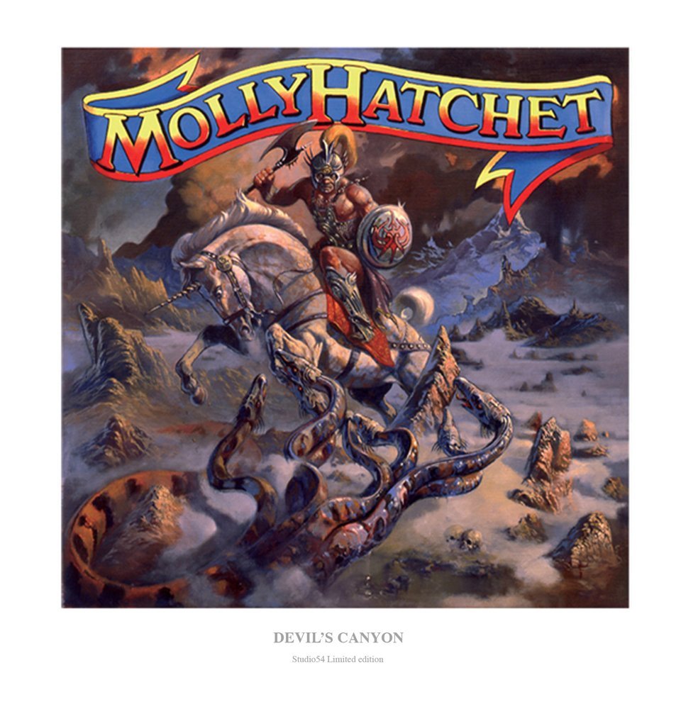 S54 - Molly Hatchet Devil's Canyon Print