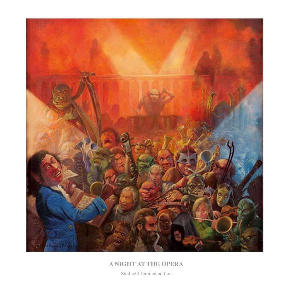 S54 A Night At The Opera Print