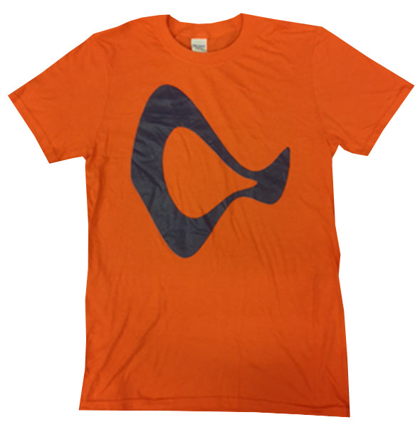 Orbital Orange Wonky Tee