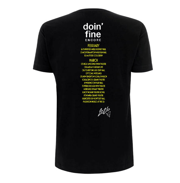 JD Blk doin' fine ' 26 Tour Tee